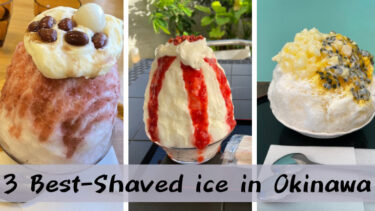 3 Best shaved ice in Okinawa